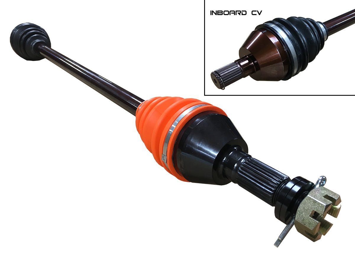 RCV Pro Series II CanAm X3 CV Axle ('17+) - Front for Lonestar Racing +2 mid travel w/smartlok