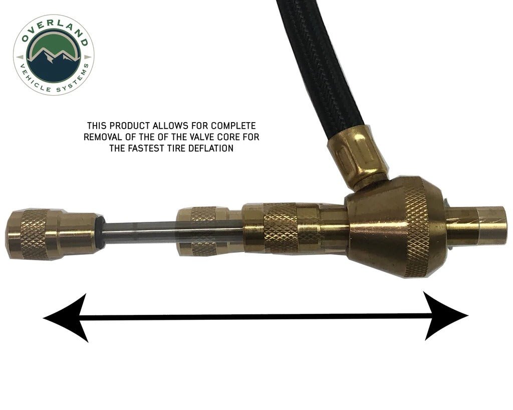 OVS Digital Tire Gauge / Deflator with Valve Kit