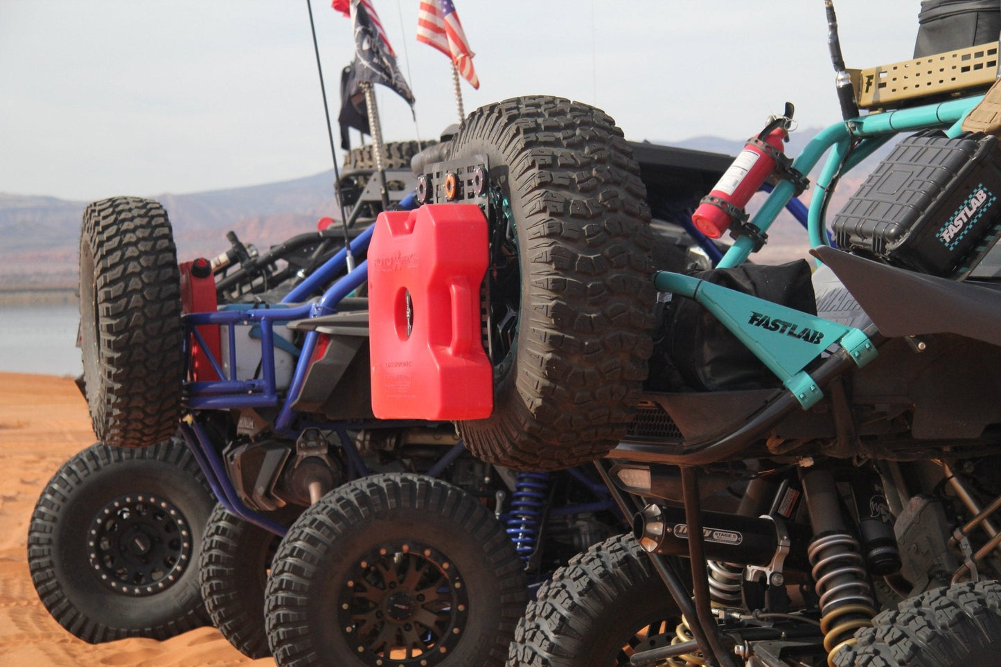 FastLab Yamaha YXZ1000R Rear Spare Tire Carrier