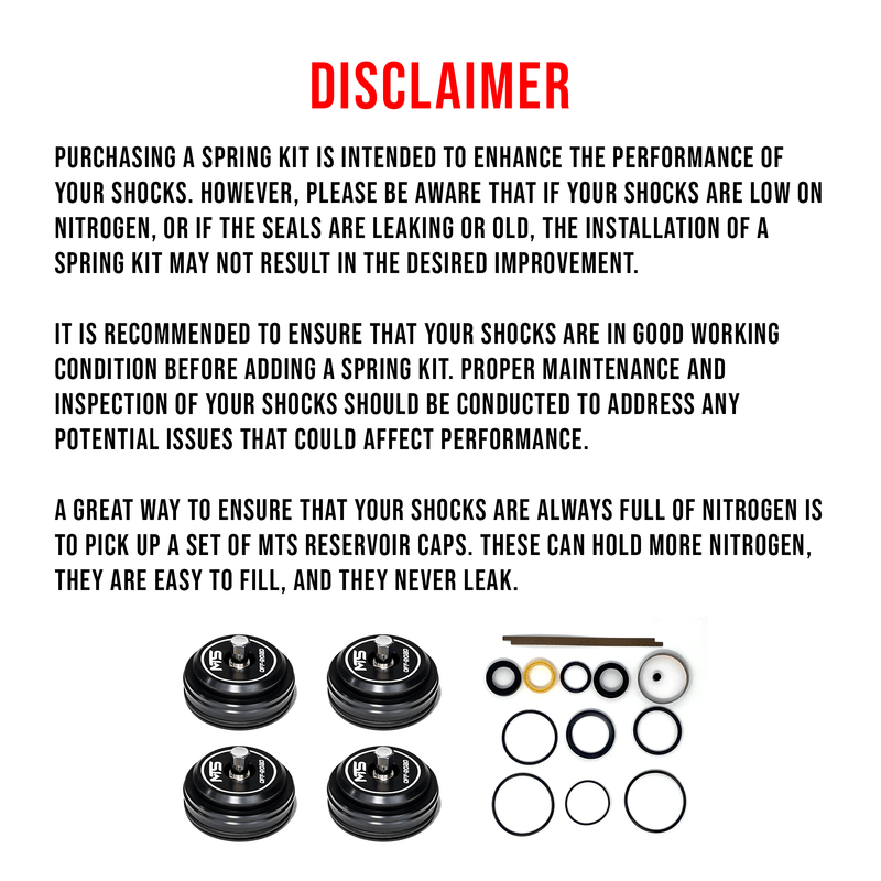 MTS Dual Rate Spring Kit for Polaris RZR Pro XP