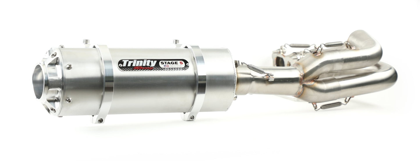 Trinity Racing Full Exhaust System for Kawasaki KRX 1000