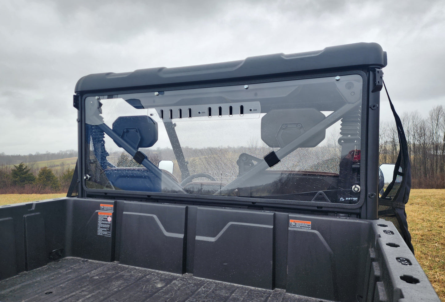 CFMoto UForce U10 Pro/U10 XL Pro Rear Windshield - DOES NOT FIT UFORCE 1000/1000XL