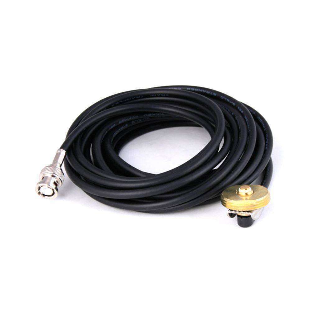 Rugged Radios 15 Ft Antenna Coax Cable with BNC Connector and 3/8 NMO Mount
