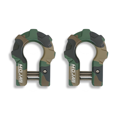 3/4'' Extreme duty Aluminum D-Shackle set (9T) (LIFETIME WARRANTY*)