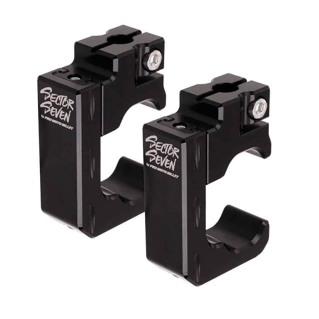 Sector Seven Sawtooth LED Light Mirrors With Turn Signal