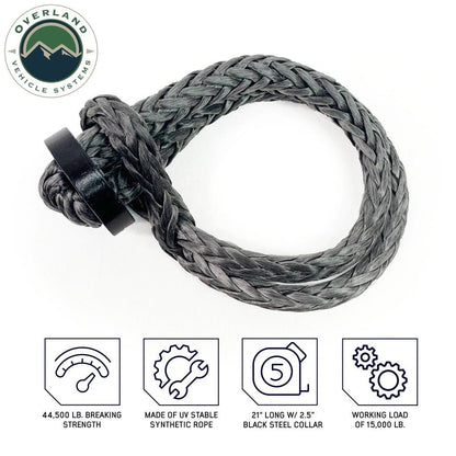 Overland Vehicle Systems 5/8" Soft Shackle 44,500 lb.