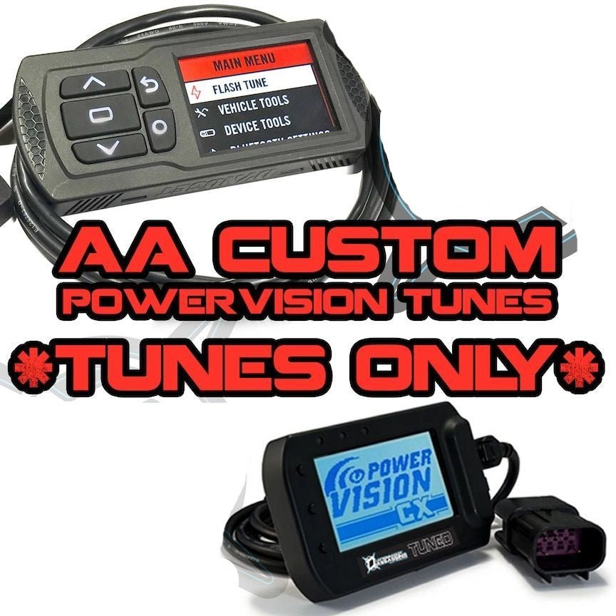 Aftermarket Assassins Custom Tunes for Powervision with BIG INJECTORS for 2016 RZR XP Turbo