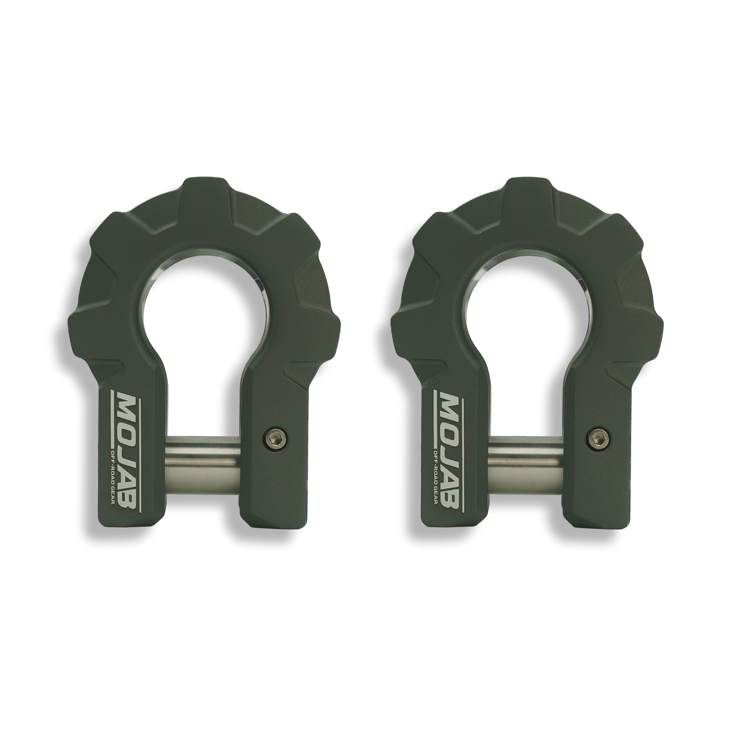 3/4'' Extreme duty Aluminum D-Shackle set (9T) (LIFETIME WARRANTY*)