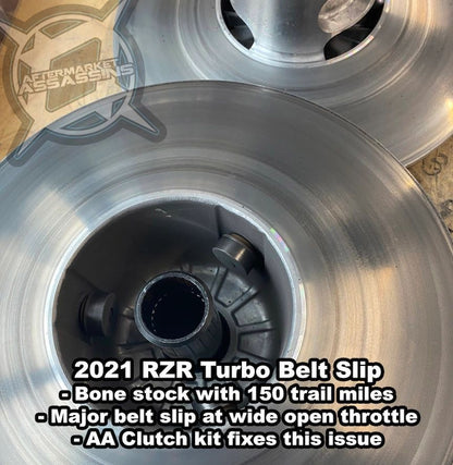 AA S4 Clutch Kit with Heavy Duty Primary & Secondary for 2021 RZR Turbo S