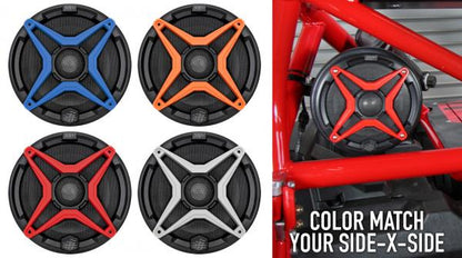 Interchangeable Color Grilles for SSV Works 6.5" Speaker (2 Pair)