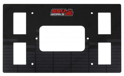 SSV Works Dash Mounting Kit - MRB3 Bluetooth Media Controller for Polaris RZR XP 1000