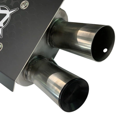 Aftermarket Assassins Stainless Slip-On Exhaust for 2016+ Polaris General / RZR 1000 S