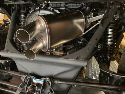 Aftermarket Assassins Full Exhaust for 2017+ Can-Am X3 Sidekick 3"