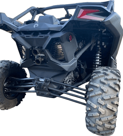 Aftermarket Assassins Full Exhaust for 2017+ Can-Am X3 Sidekick 3"