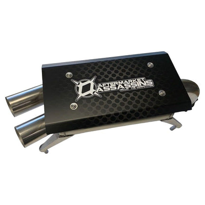 AA Stainless Slip-On Exhaust for RZR Pro XP / Turbo R