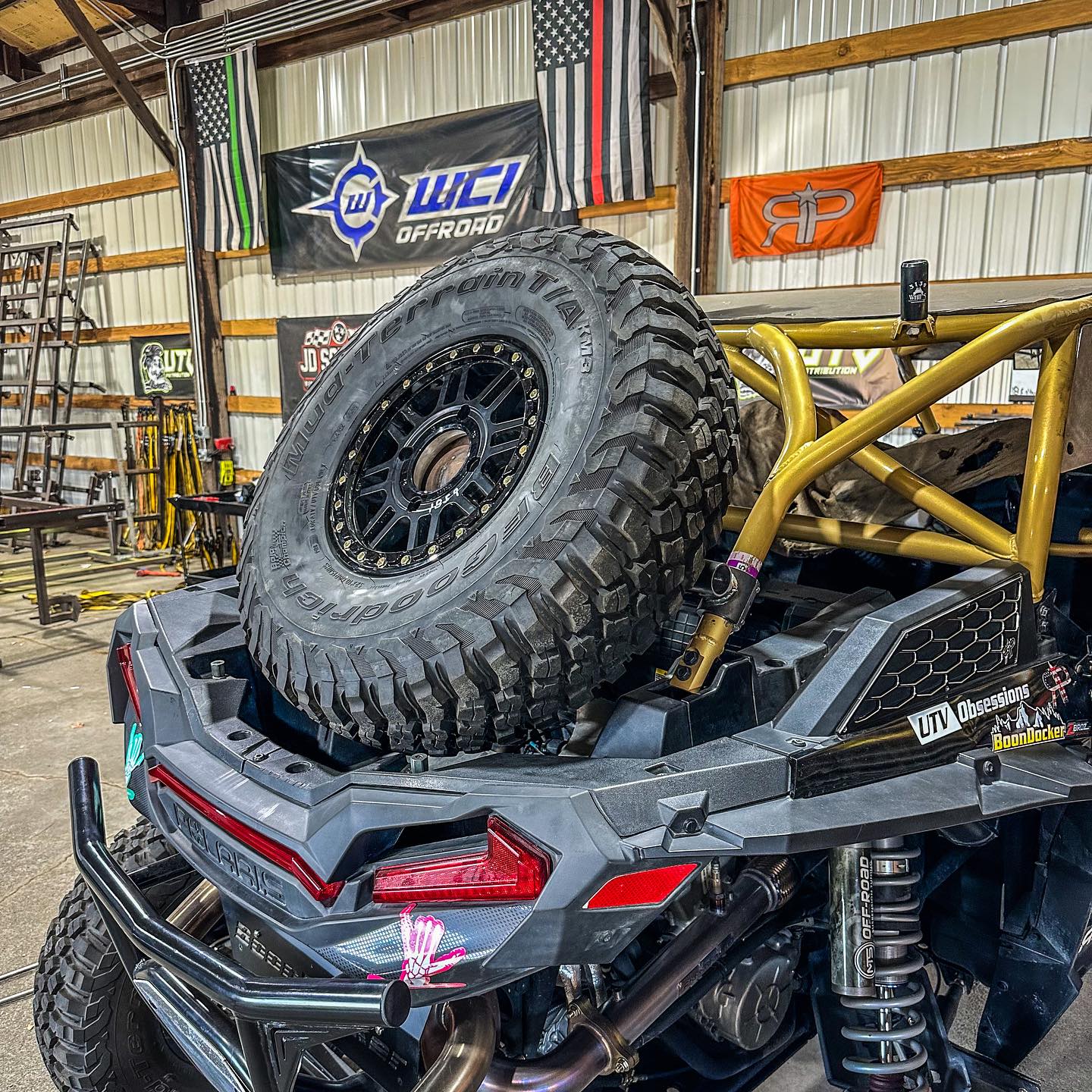 WCI RZR Spare Tire Carrier