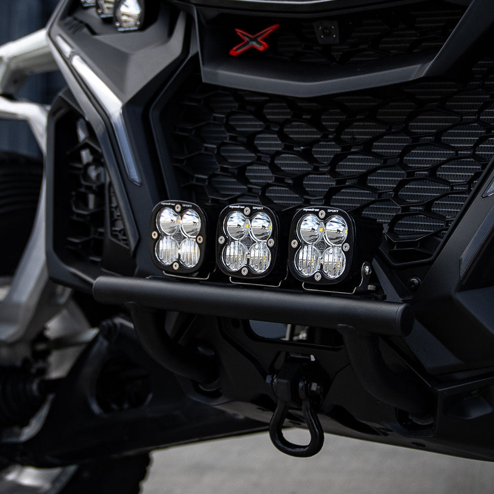 Can-Am Maverick R Push Bar Bumper Light Kits (24–25)