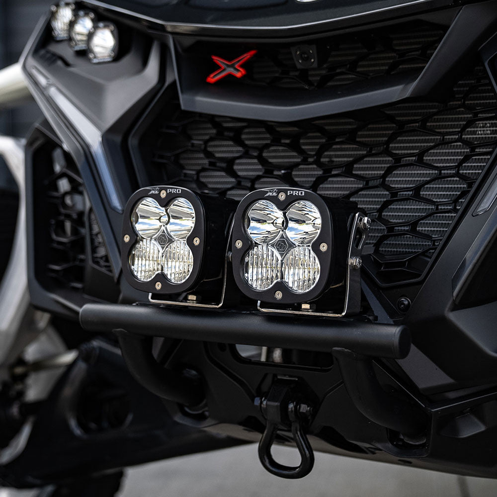 Can-Am Maverick R Push Bar Bumper Light Kits (24–25)
