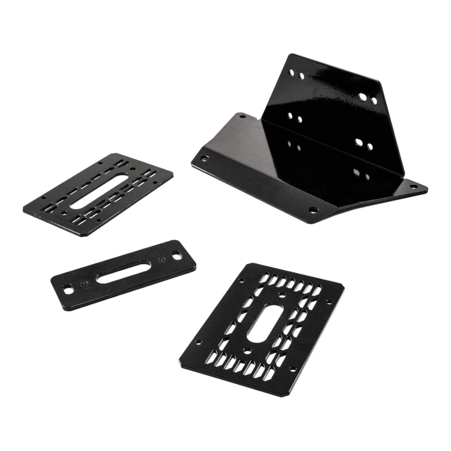 SuperATV Winch Mounting Plate for Polaris Ranger 1000