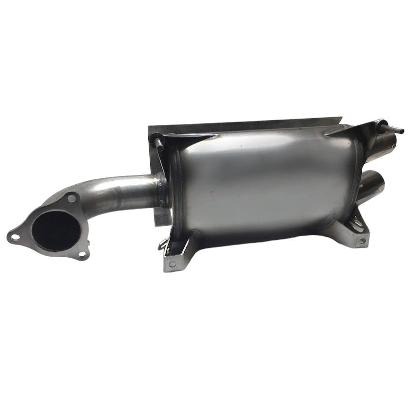 Aftermarket Assassins Stainless Slip-On Exhaust for RZR XP Turbo / Turbo S