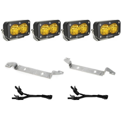 Baja Designs S2 Sport Dual Fog Pocket Kit | 2022+ Toyota Tundra