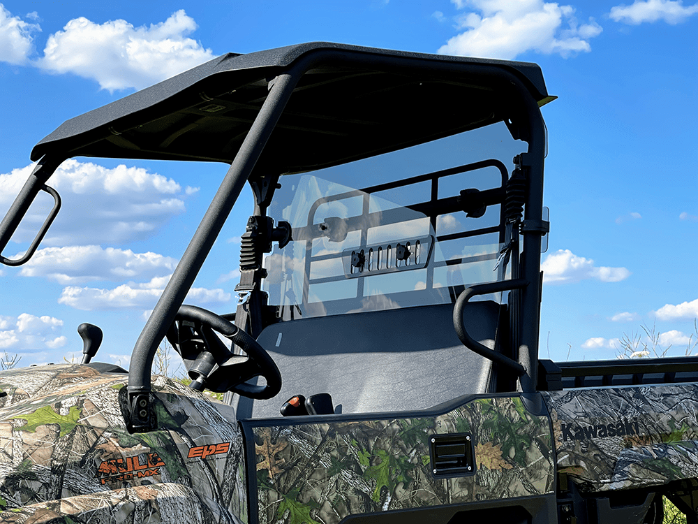 Spike KAWASAKI MULE PRO-MX TINTED/VENTED REAR WINDSHIELD-GP