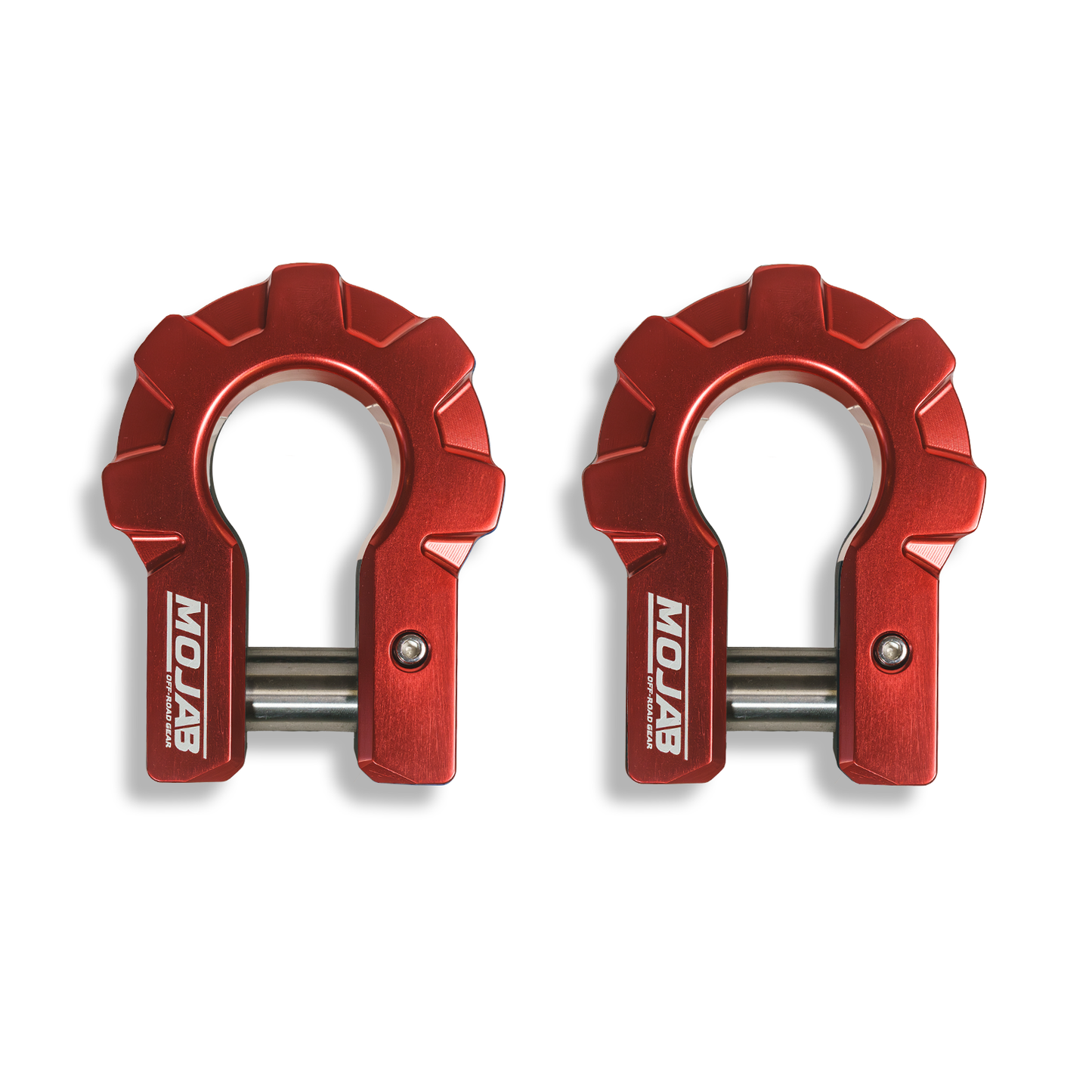 3/4'' Extreme duty Aluminum D-Shackle set (9T) (LIFETIME WARRANTY*)