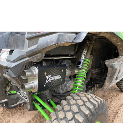 Aftermarket Assassins Slip-On Exhaust for Kawasaki KRX