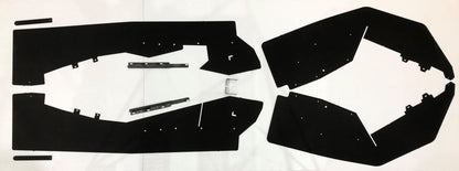 Trail Armor Mud Flap Fender Flare Extensions for 2019-2021 Honda Talon X / R