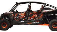 Blingstar Black Suicide Doors for Polaris RZR XP 1000 4 / Turbo 4 / Turbo S 4