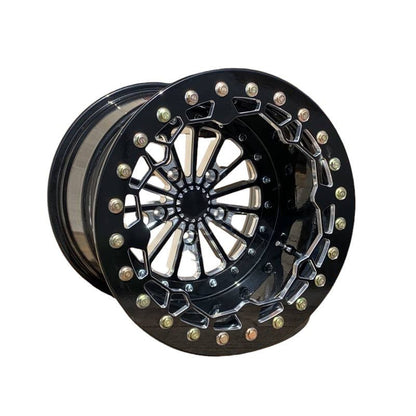Alba Racing Crusher Pro Beadlock Wheels for Polaris 5 Lug - RZR Pro R / Turbo R / Xpedition / 1500