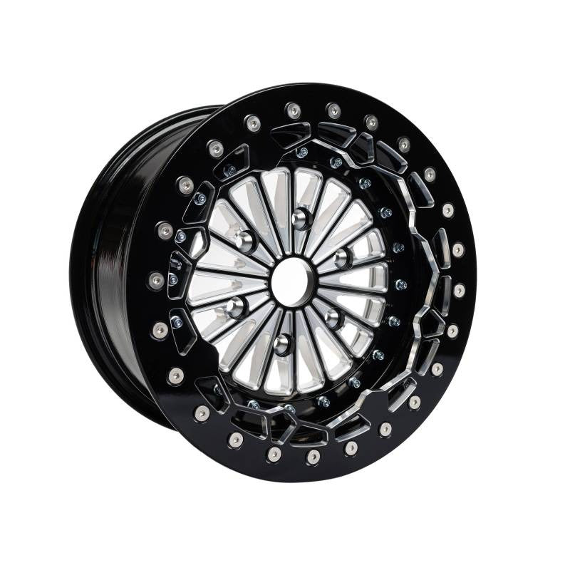 Alba Racing Crusher Pro Billet Beadlock Wheels for Can-Am Maverick R (6x5.5)