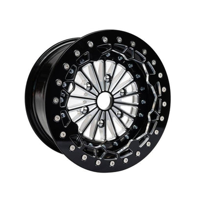 Alba Racing Crusher Pro Billet Beadlock Wheels for Can-Am Maverick R (6x5.5)