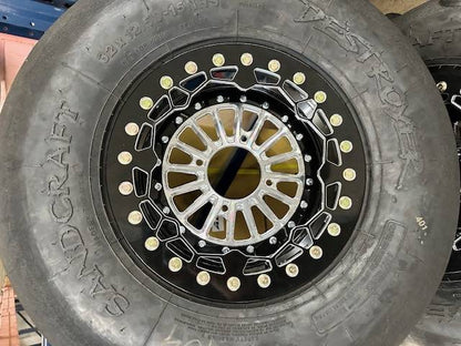 Alba Racing Crusher Pro Beadlock Wheels for RZR 4 Lug