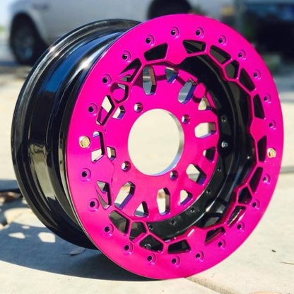 Alba Racing Baja Crusher Beadlock Wheels for Can-Am 4x136