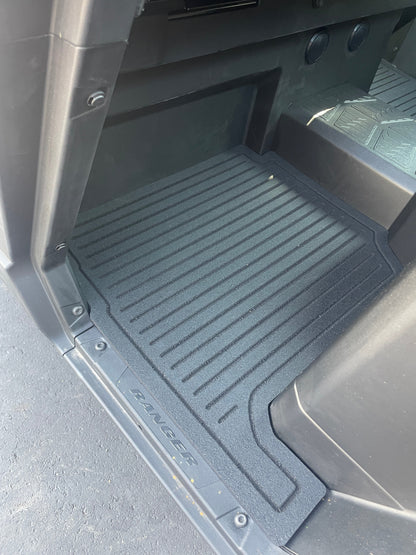 Polaris Ranger Base/EPS/Premium 1000 Rubber Floor Mats (NON XP MODELS)