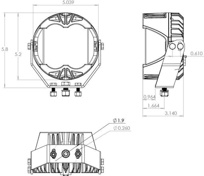 Baja Designs LP4 Pro LED Light Pods (Pair)