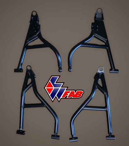 L&W Fab 2" Forward A-Arms With Adjustable Lowers for RZR S 900 / S 1000