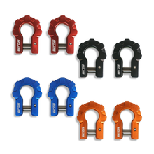 3/4'' Extreme duty Aluminum D-Shackle set (9T) (LIFETIME WARRANTY*)