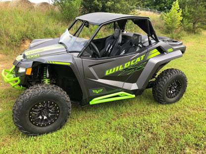 Trail Armor Full Skids with Slider Nerfs Off Road Steel Rock Sliders for 2018-22 Textron Wildcat XX