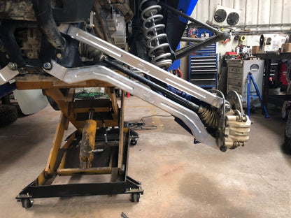 L&W Fab Direct Bolt High Clearance Radius Rods for RZR Turbo S
