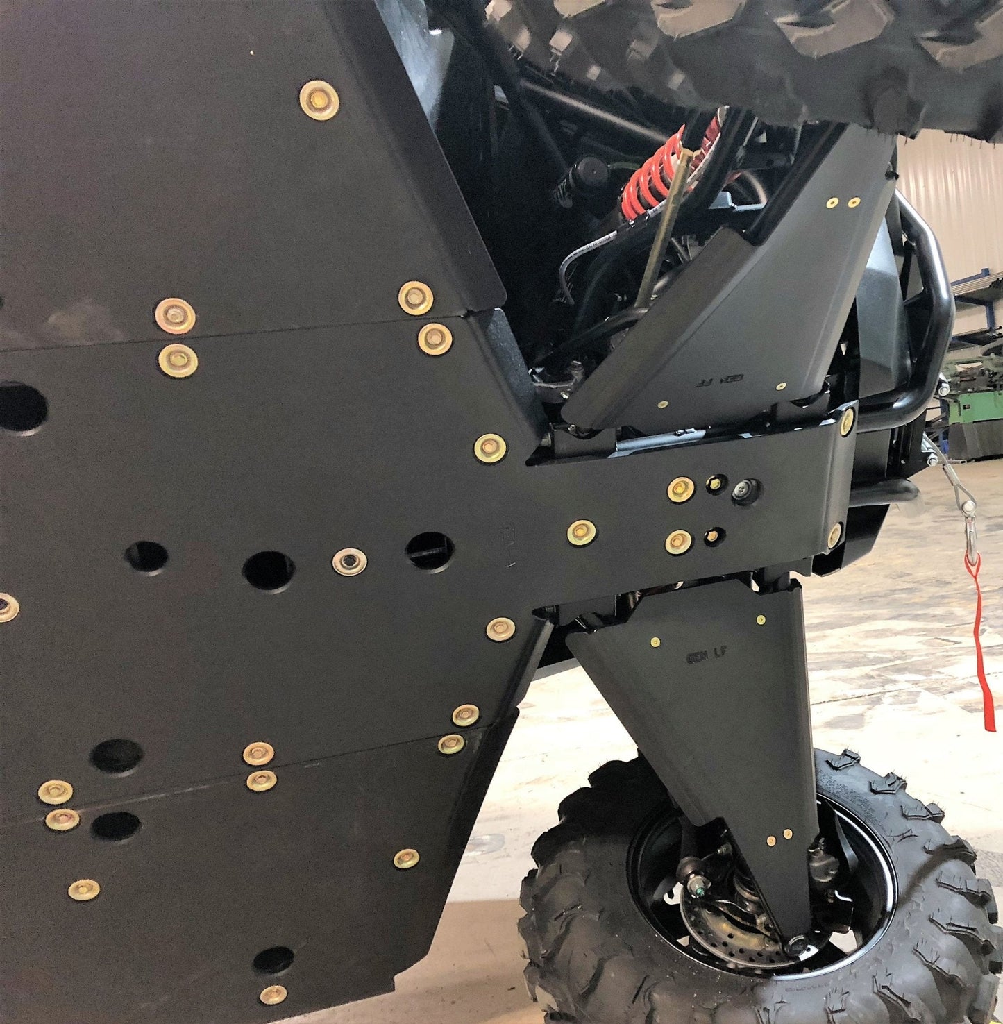 Trail Armor Skid Plate With Rock Sliders for 16-23 Polaris General XP 1000
