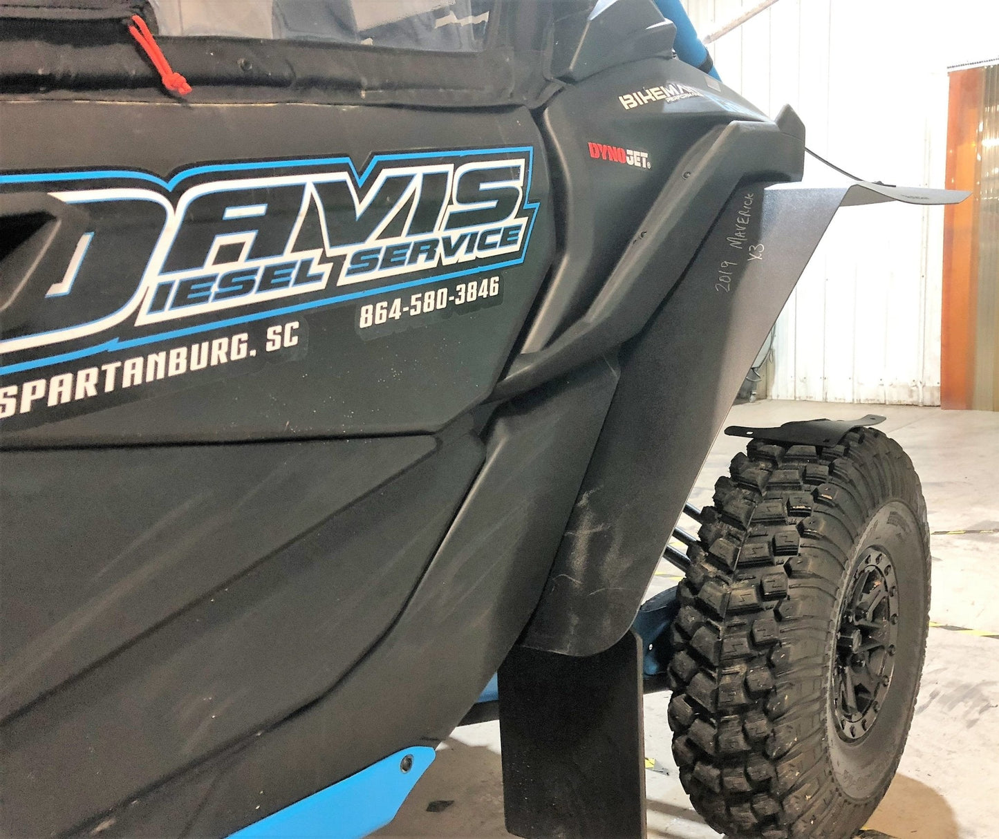 Trail Armor Super Wide Mud Flap Fender Flares for 2017+ Can-Am Maverick X3