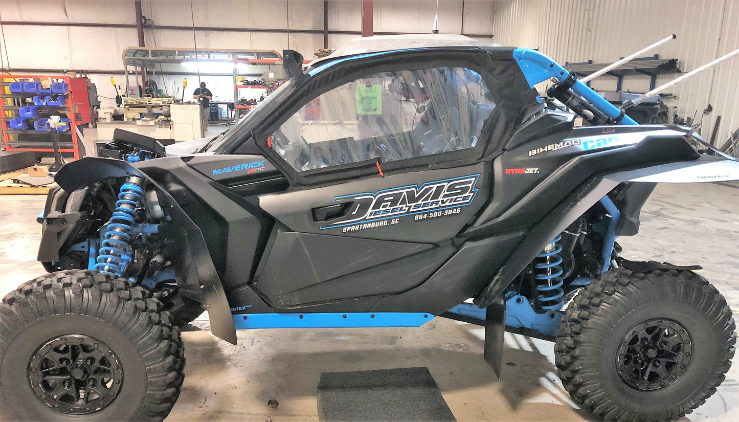 Trail Armor Super Wide Mud Flap Fender Flares for 2017+ Can-Am Maverick X3