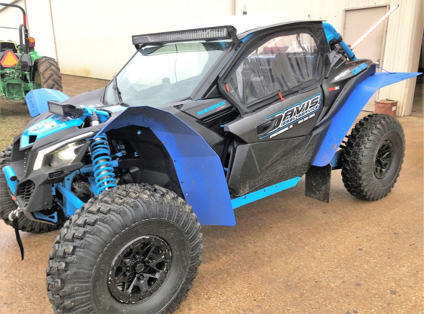 Trail Armor Super Wide Mud Flap Fender Flares for 2017+ Can-Am Maverick X3
