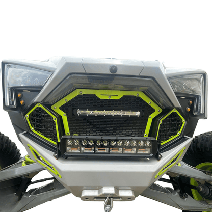 L&W Fab Front Grill with Light Bar for RZR Turbo R / Pro R / Pro XP