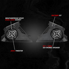 2024 Can-Am® Maverick R, Phase-4 A-Spec 800watt 5-Speaker System