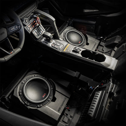 2024 Can-Am® Maverick R, Phase-5 V-Spec 1650watt 6-Speaker System
