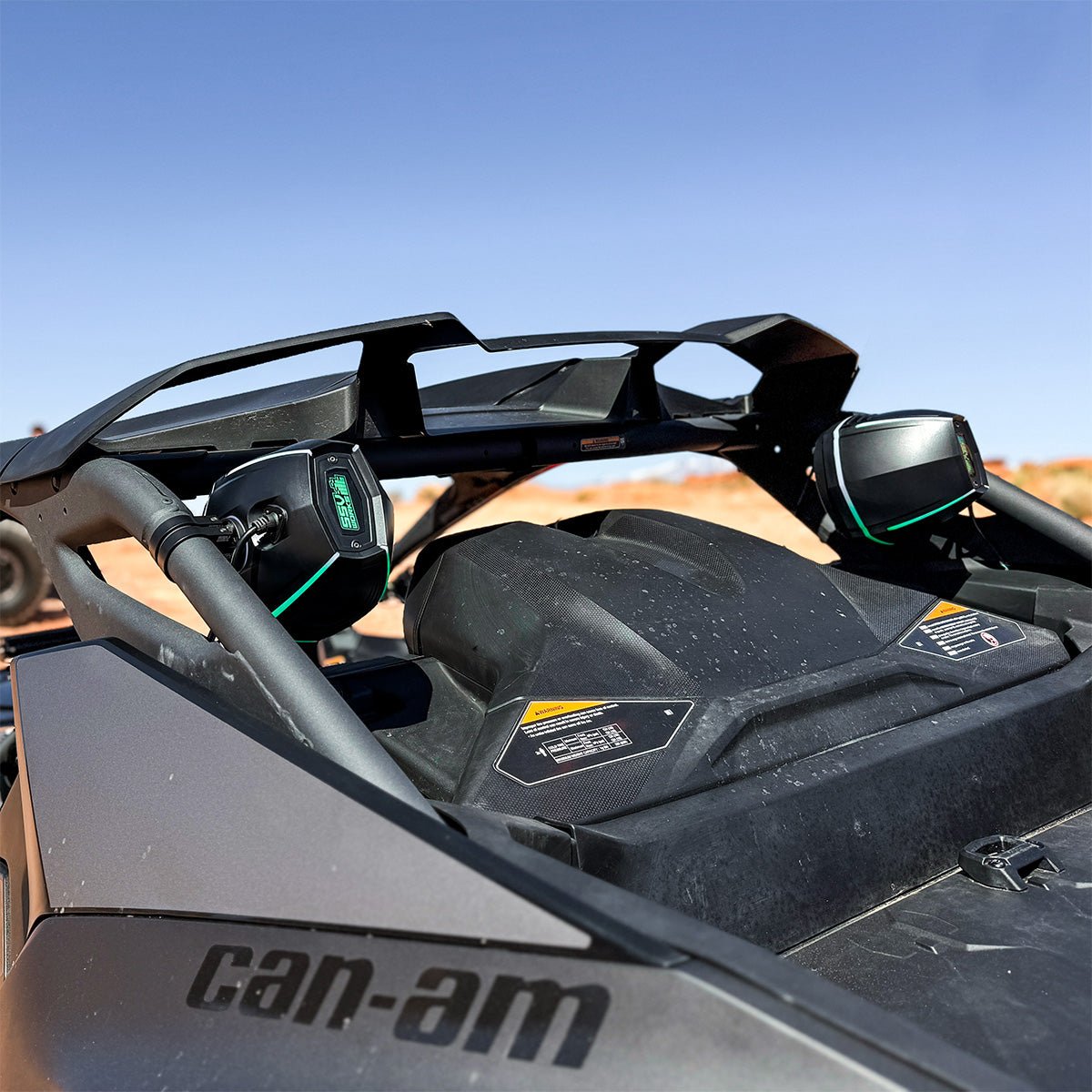 2024 Can-Am® Maverick R, Phase-4 V-Spec 1650watt 5-Speaker System