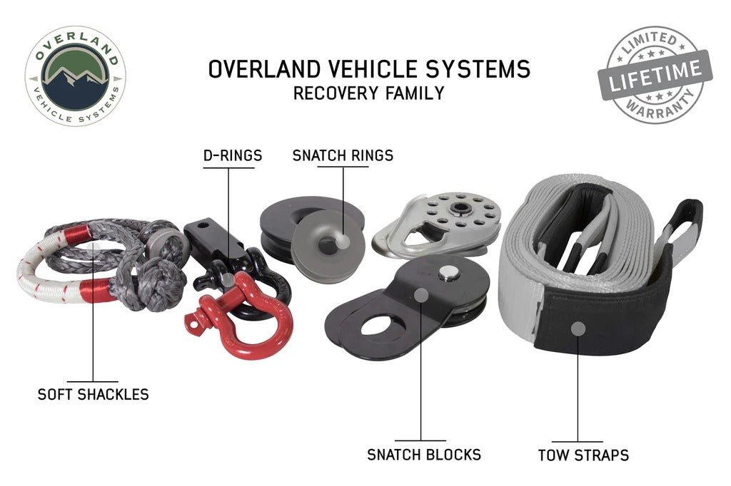 OVS 3/4" D Ring Shackle 4.75 Ton